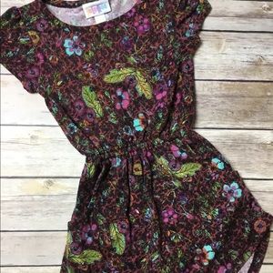 Lularoe Kids MAE dress size 2